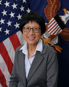Ms. Heidi Shyu is the Under Secretary of Defense for Research and Engineering (OUSD(R&E)).