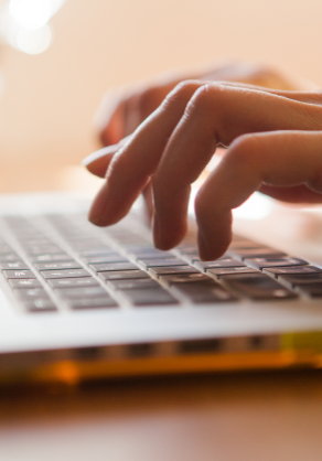 Woman Hands Typing Woman Hands Typing