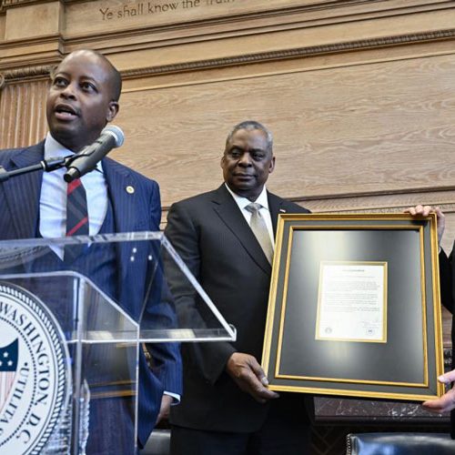 Partnership presentation at Howard University