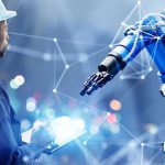 manufacturing, robot arm, blue, technology