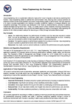 VE Fact Sheet VE Fact Sheet