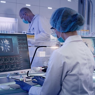 Covid Research Done in Laboratory-Scientist istock Covid Research Done in Laboratory-Scientist