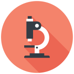 icon, microscope, research, thumbnail
